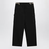Burberry Black cotton cargo trousers
