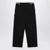 Burberry Black cotton cargo trousers