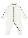 Burberry Baby Set Hamilton Jumpsuit + Cap + Bib