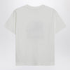 Burberry White cotton T-shirt with EKD design