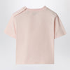 Burberry Pink stretch cotton T-shirt with EKD