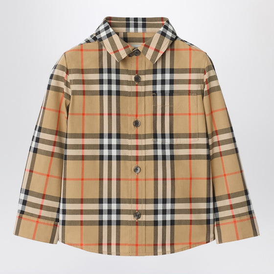 Burberry Cotton shirt with Check motif