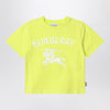 Burberry Lemon yellow cotton T-shirt with EKD