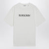 Burberry White T-shirt with logo print