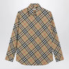 Burberry Beige shirt with Check pattern