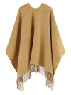 Burberry Check Wool Reversible Cape
