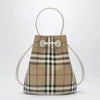 Burberry Mini bucket bag with Check pattern