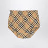 Burberry Cotton Dress and Bloomer Shorts with Check Bow