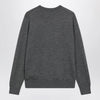 Burberry Grey Wool Crewneck Sweater