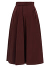 Burberry Gabardine Trench Coat Skirt