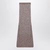 Balenciaga Light brown/silver maxi skirt with sequins