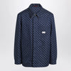 GUCCI Blue/white jacket with GG Shadow