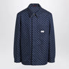 GUCCI Blue/white jacket with GG Shadow