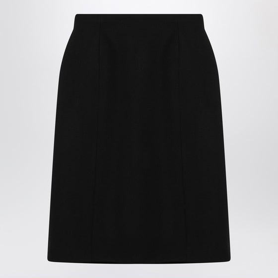 Balenciaga Black Hourglass midi skirt