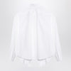 Balenciaga Asymmetrical white cotton shirt
