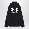 Balenciaga Black Under Armour windbreaker collaboration