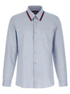 Gucci Web Collar Shirt