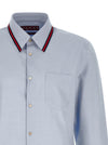 Gucci Web Collar Shirt