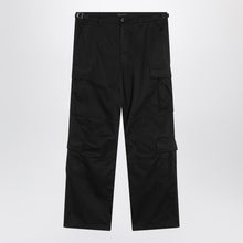  Balenciaga Black cargo pants in cotton blend