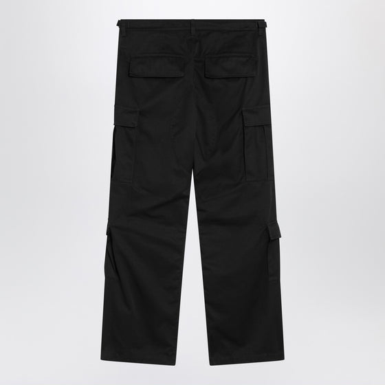 Balenciaga Black cargo pants in cotton blend