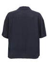 Saint Laurent Silk Polo Shirt