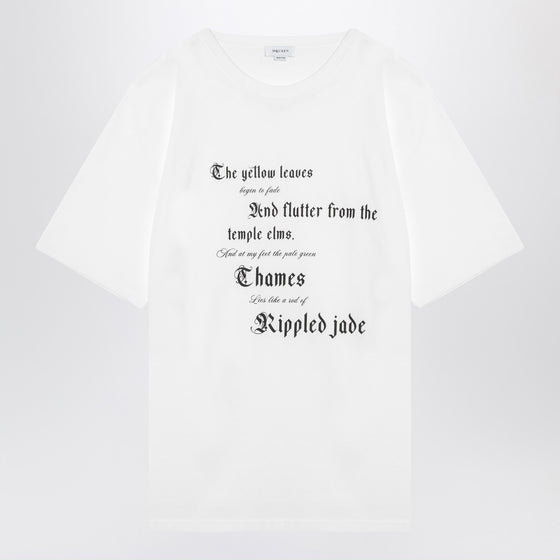 Alexander McQueen white cotton t-shirt