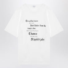 Alexander McQueen white cotton t-shirt
