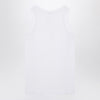 Alexander McQueen White cotton tank top