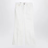 GUCCI Short white flare trousers