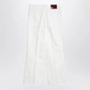 GUCCI Short white flare trousers