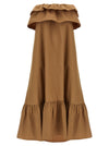 Saint Laurent Flounce Dress