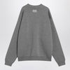 Balenciaga Grey cotton sweater with logo