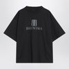 Balenciaga Faded black Nano BB Medium Fit T-shirt