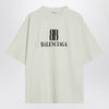 Balenciaga White Nano BB Medium Fit T-shirt