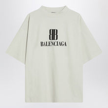  Balenciaga White Nano BB Medium Fit T-shirt
