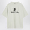 Balenciaga White Nano BB Medium Fit T-shirt