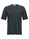 Saint Laurent Logo Embroidery T-shirt