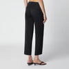 Róhe Black Mies Cigarette-Leg Trousers