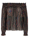 Saint Laurent Smock Stitch Blouse