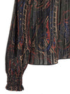 Saint Laurent Smock Stitch Blouse