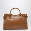 Balenciaga Le City medium bag in camel/antique gold