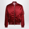 GUCCI Rosso Ancora Bomber in heavy nylon canvas