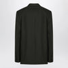 GUCCI Military green double-breasted jacket in wool