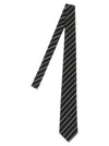 Saint Laurent Striped Tie