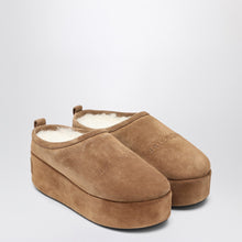  Balenciaga Alaska Soft brown platform clogs
