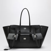 Balenciaga Carry All Bel Air large bag in black leather
