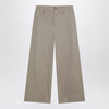 Alexander McQueen Beige cotton gabardine chino pants