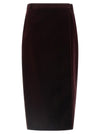 Saint Laurent Velvet Skirt