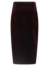 Saint Laurent Velvet Skirt