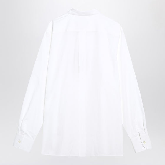 Saint Laurent White Cassandre shirt in cotton